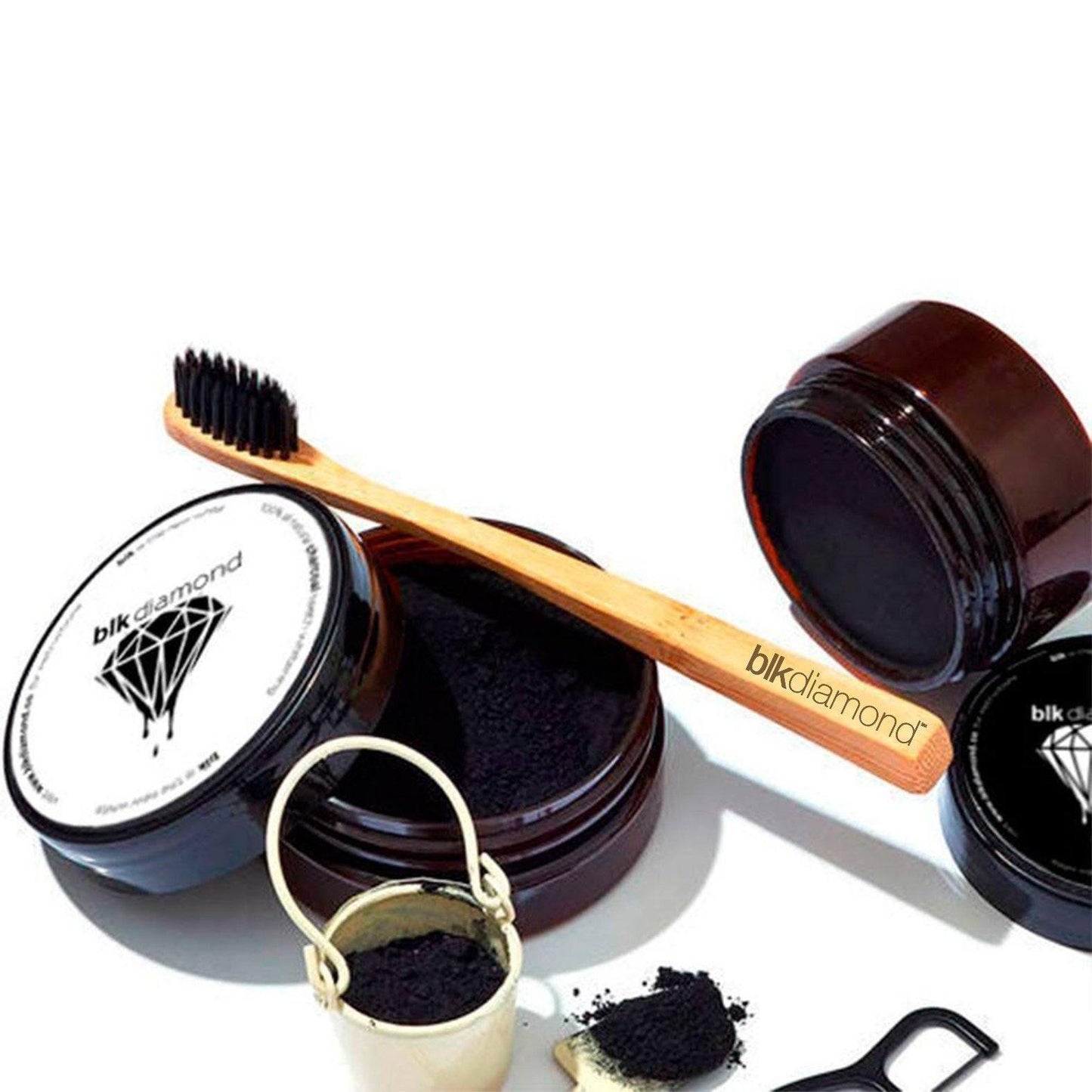 POWDER KIT + BAMBOO BRUSH BLKDIAMOND.CO 